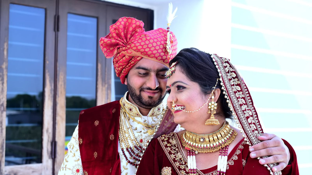 A South Asian couple together