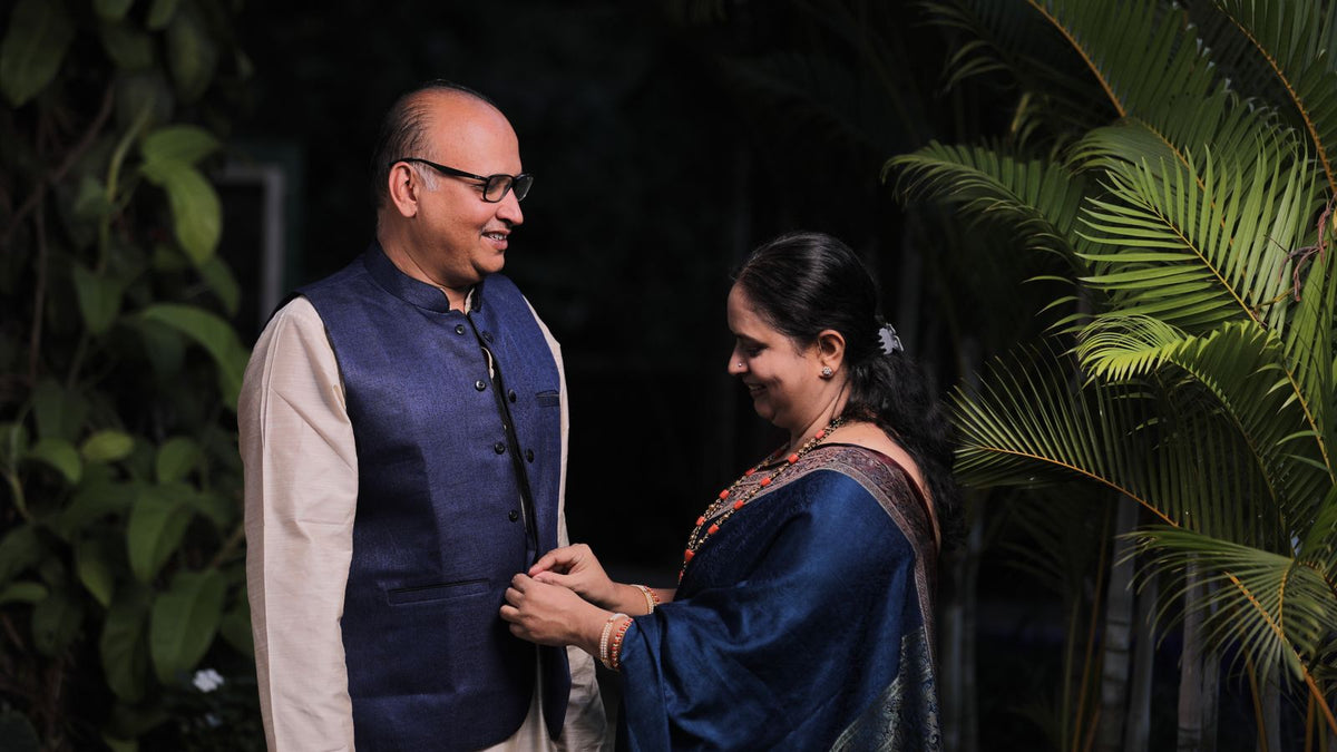 A happy married couple